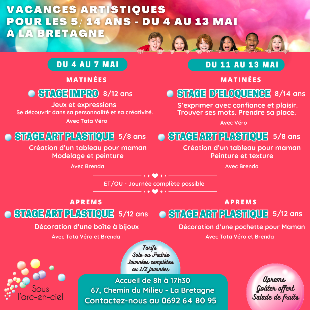 Les vacances de&nbsp;mai