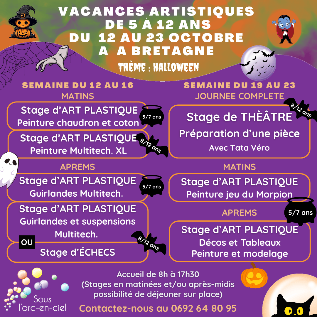 Les vacances d&rsquo;octobre